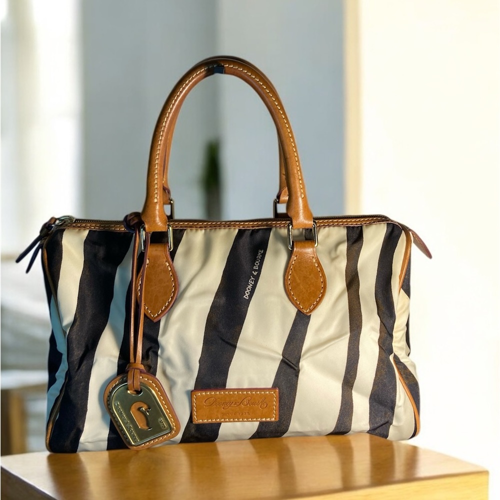 Dooney & Bourke zebra print satchel Women's Bag